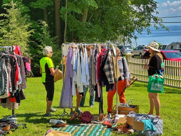 Yard Sale Fashion Finding (Photo: Susan Bacot-Davis)