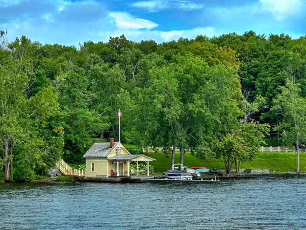 Lake Champlain Water Level, August 13, 2023 (Photo: Geo Davis)