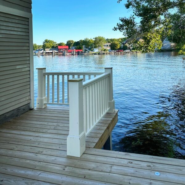 Return to Re-railing the Boathouse Gangway (Photo: Geo Davis)