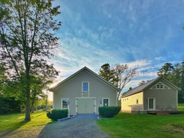 Carriage Barn Yews Trimmed (Photo: Geo Davis)