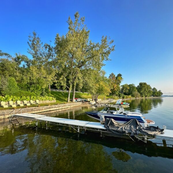 Undocking: Time to Haul the Nautique (Photo: Susan Bacot-Davis)