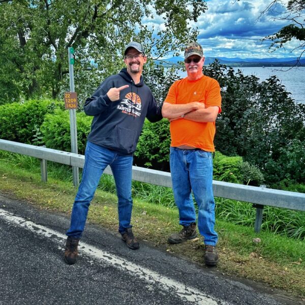 Ken Hughes and Bradley French (Photo: Geo Davis)