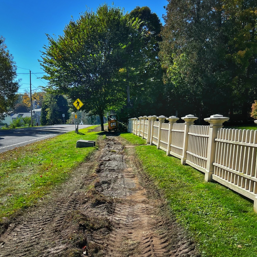 Sidewalk Upgrade Begins