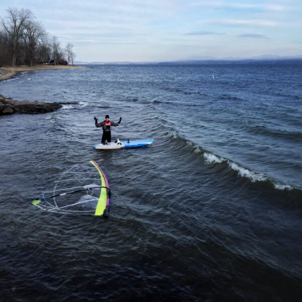 Susan After Windsurfing, November 26, 2015 (Photo: Geo Davis))