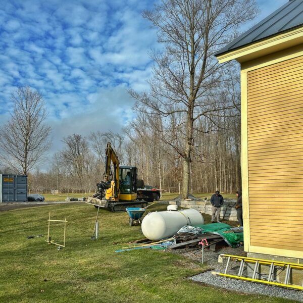 Installing Helical Piles (Photo: Geo Davis)