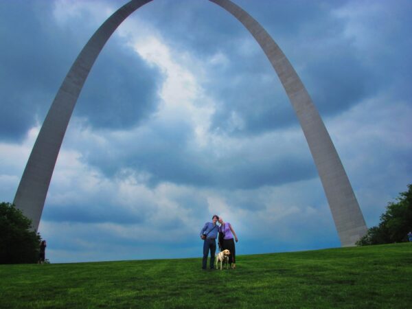 Susan, Griffin, and George in St. Louis (Photo: Geo Davis)