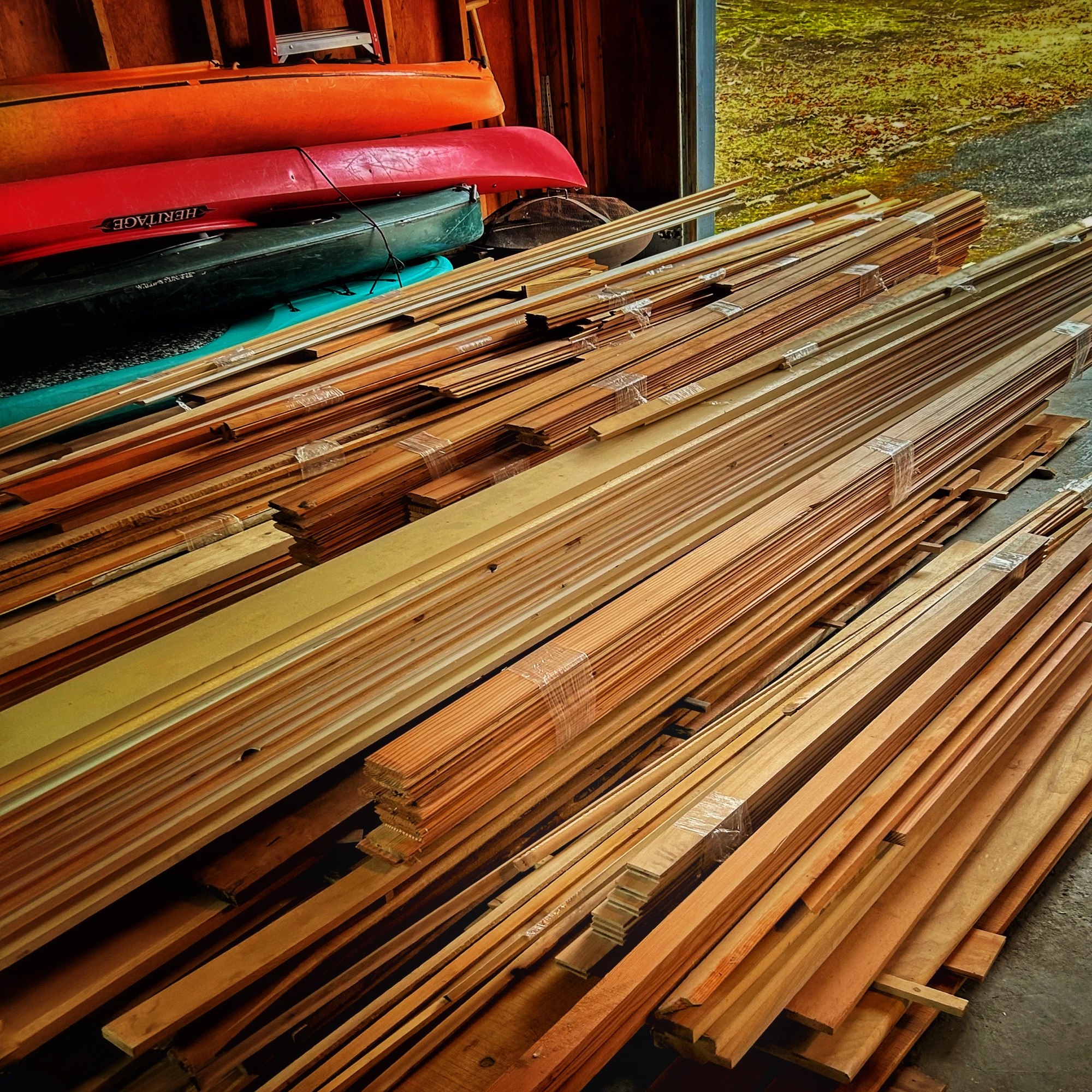 Declutter Lumber (Photo: Glen Gehrkens)