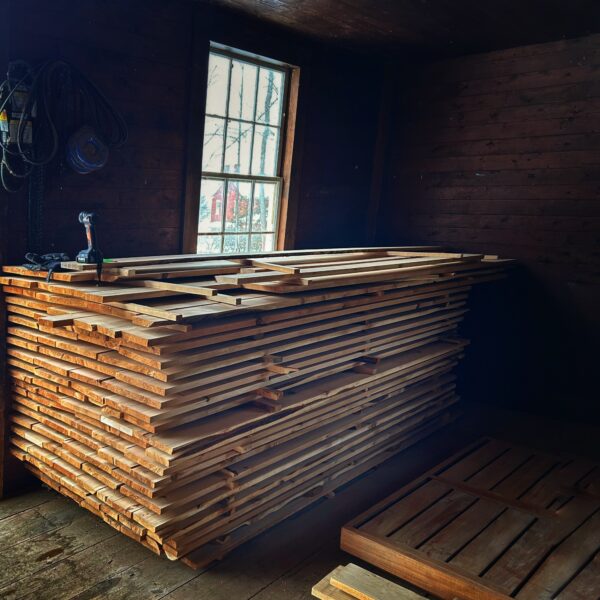 Tree-to-Timber: growing stack (Photo: Glen Gehrkens)