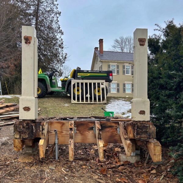 Lakeside Staircase: Demo (Photo: Glen Gehrkens)