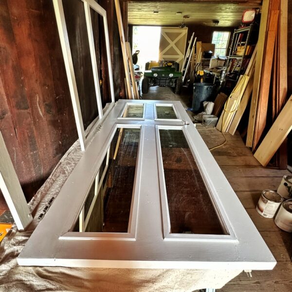 Mirrors and Panel Moldings Installed (Photo: R.P. Murphy)