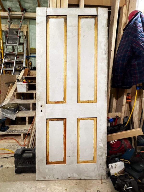 Panel Moldings Removed (Photo: R.P. Murphy)