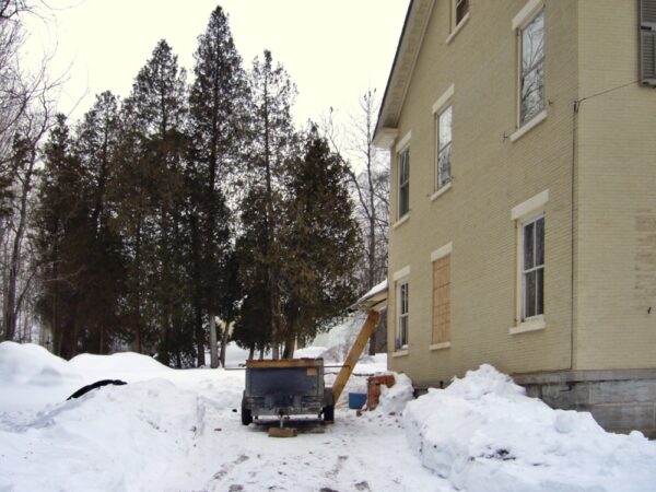 Snowstorm, March 1, 2007 (Photo: Geo Davis)