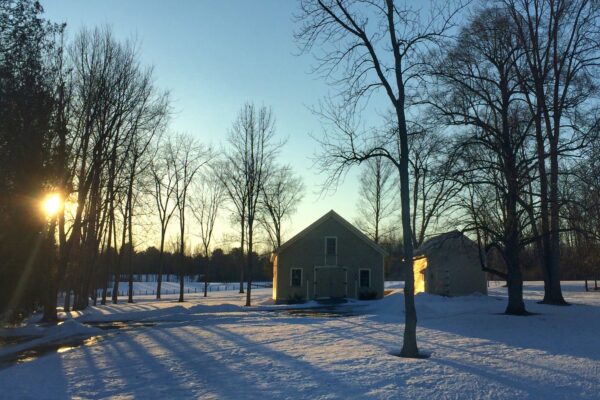 Spring Snow Today Minus 10 Years, March 23, 2014 (Photo: Geo Davis)