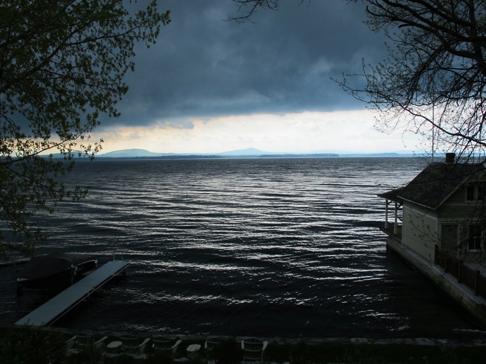 Lake Champlain Sky, April 6, 2010​ (Photo: Geo Davis)