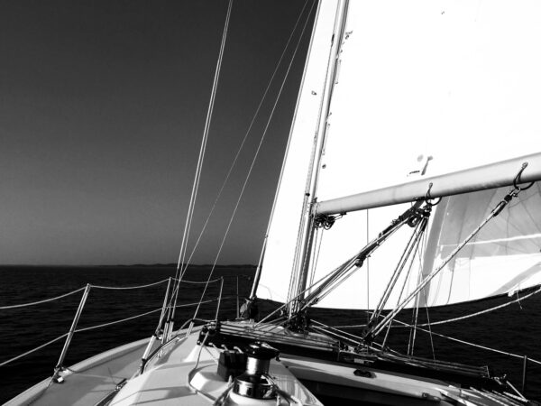 An Emotional Relationship: my previous sloop (Photo: Geo Davis)