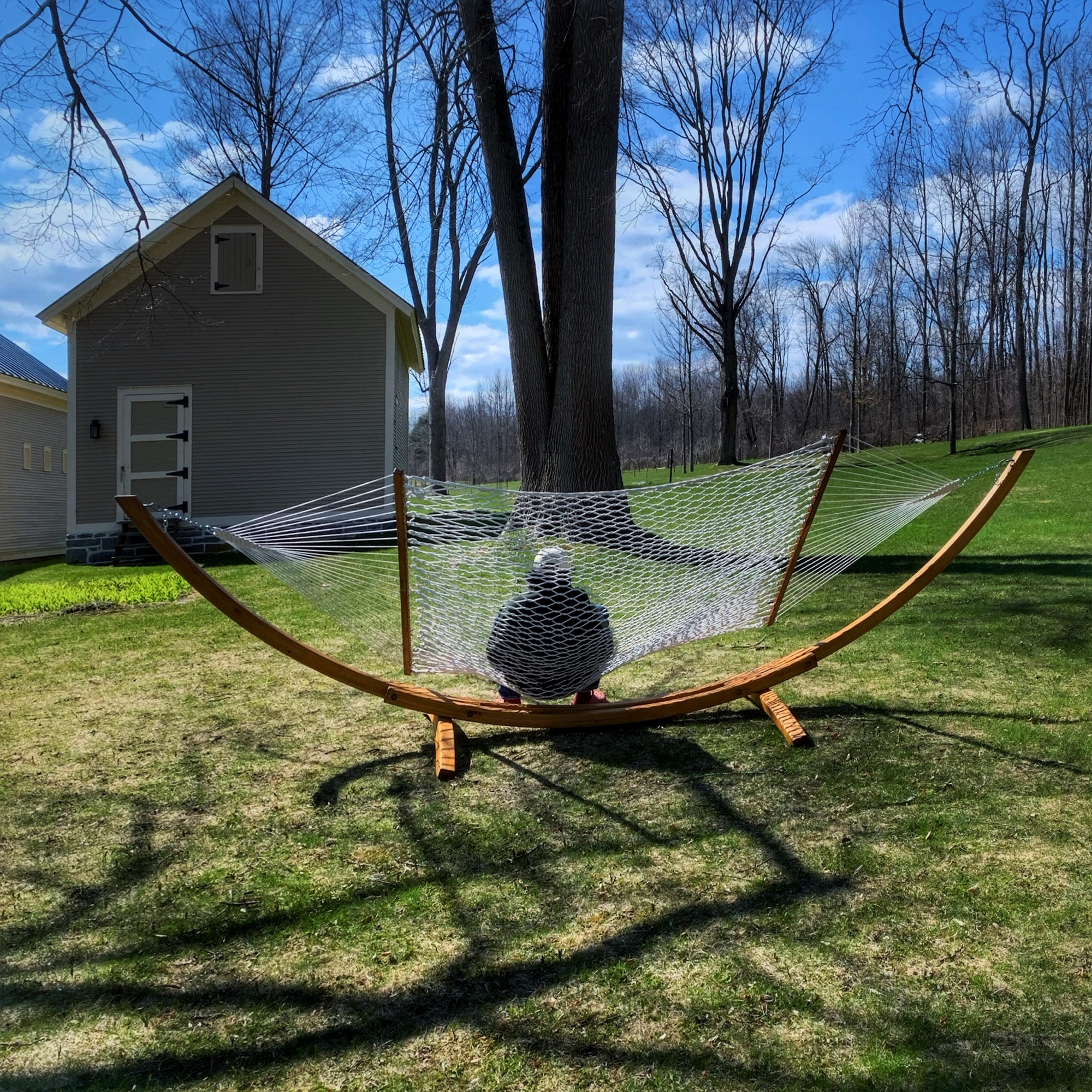 Anticipated Nostalgia: Hammocking April 18, 2020 (Photo: R.P. Murphy)