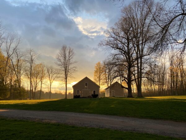 Nightfall, April 25, 2021 at 7:09pm (Photo: Geo Davis)