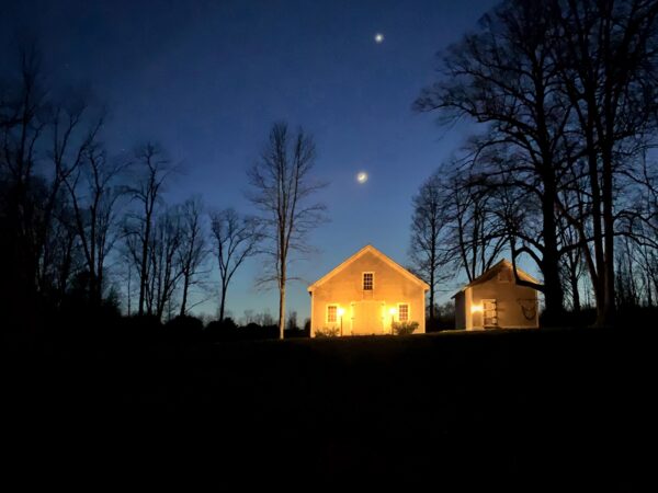 Nightfall, April 25, 2020 at 8:45pm (Photo: Geo Davis)