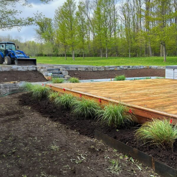 Icehouse Hardscape Update, May 2024 (Photo: Glen Gherkins)