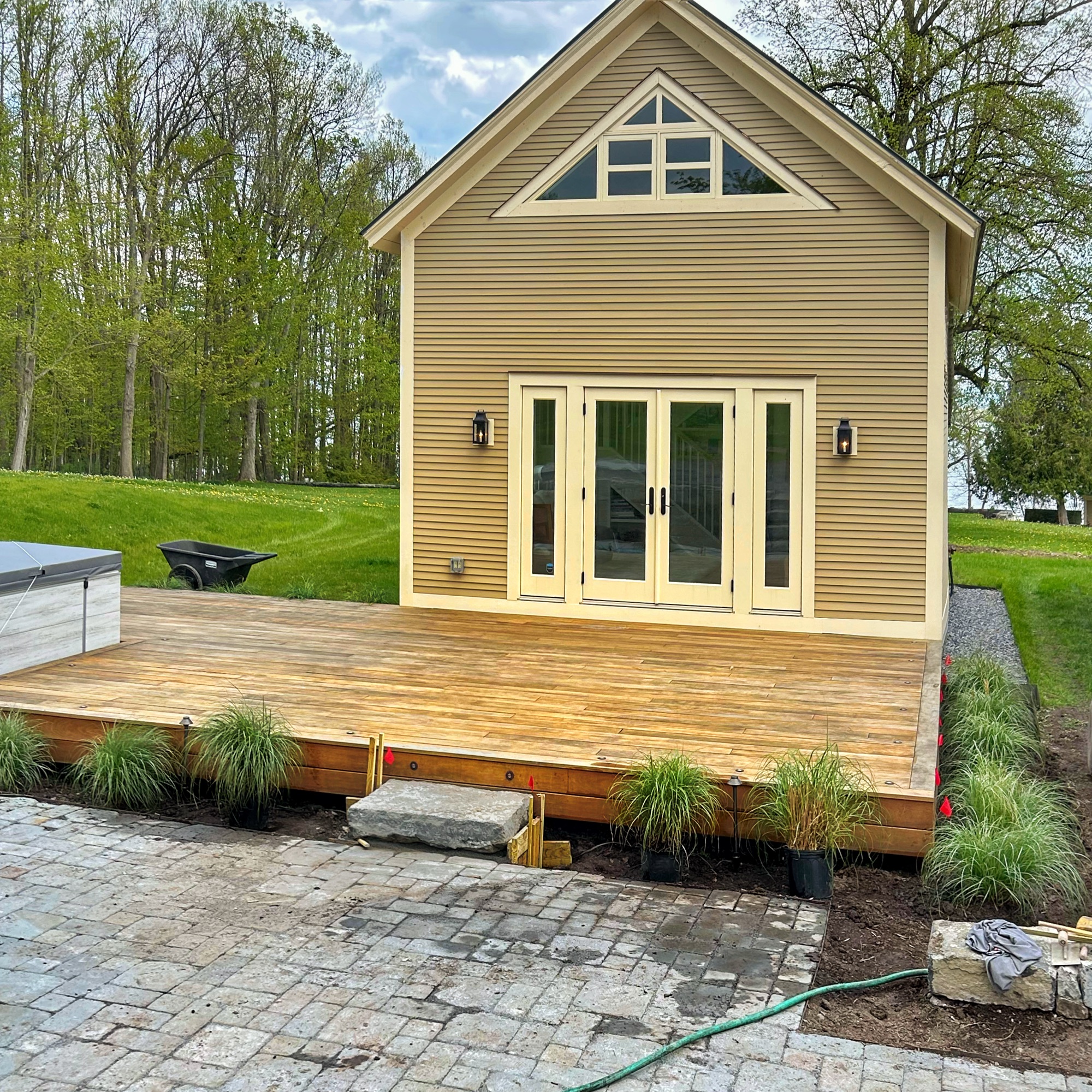 Icehouse Hardscape Update, May 2024 (Photo: Glen Gherkins)