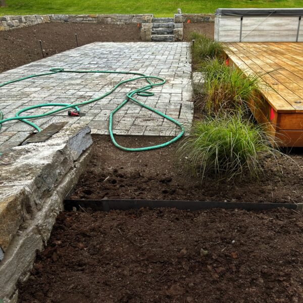 Icehouse Hardscape Update, May 2024 (Photo: Glen Gherkins)